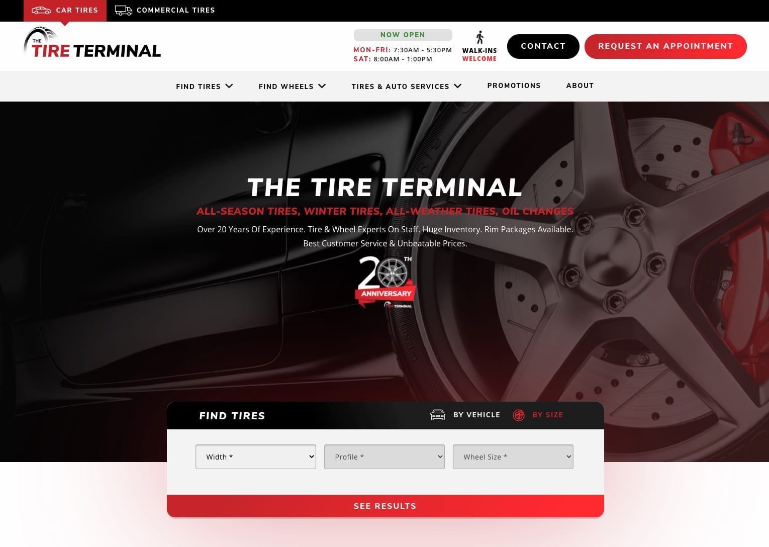 The Tire Terminal Inc | Winter Tires & All-Season Tires in Mississauga, ON