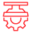 Press-On Tires Icon RED
